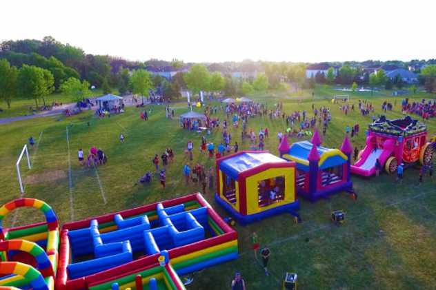 Big give bouncy castle